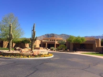 Saddlebrooke AZ HOA2 Country Club Entrance Saddlebrooke HOA2 Preserve Country Club