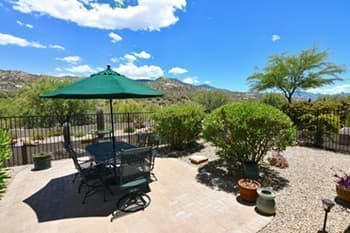 Home For Sale with Stunning Catalina Mountain Views from Inside & Out in Saddlebrooke